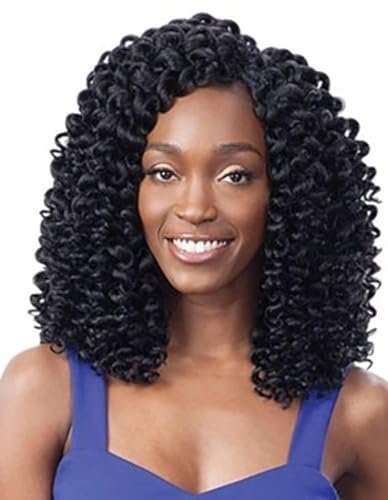 FreeTress Synthetic Hair Crochet Braids 2X Ringlet Wand...