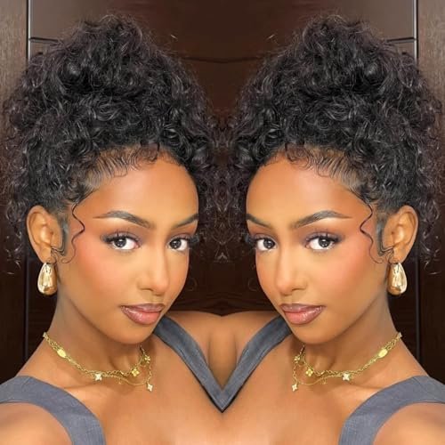 Hidden Strap 360 Skinlike HD Lace Front Water Wave Wig