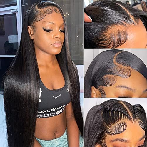 Iris Queen 12A Straight HD Transparent Lace Human Hair Wig