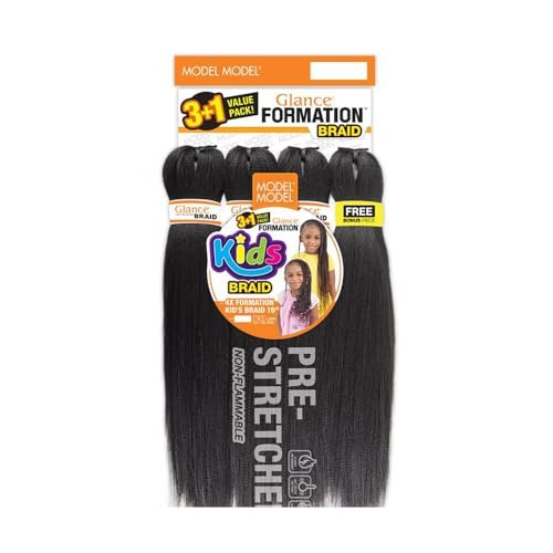 MODEL MODEL Glance Pre-Stretched Knotless Braid 4X...