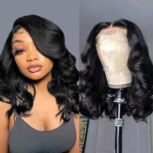 UVVUVV Wear and Go Glueless Wigs Pre Cut 4x4 Bob