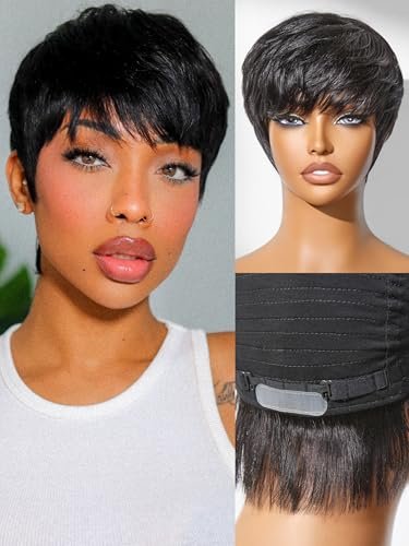 LUVME HAIR Ultra Comfort Throw On & Go Pixie Wig