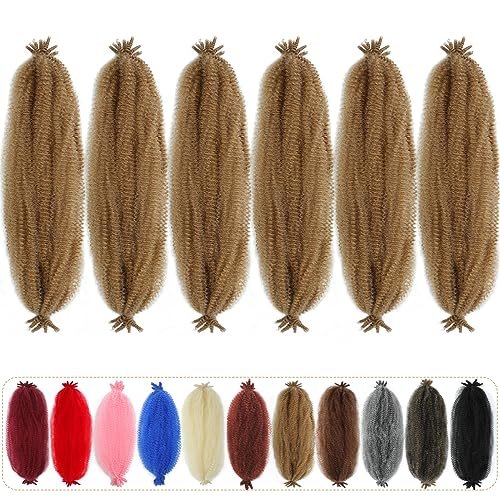 Springy Afro Twist Hair 24 inch Marley Hair by SIXERSI