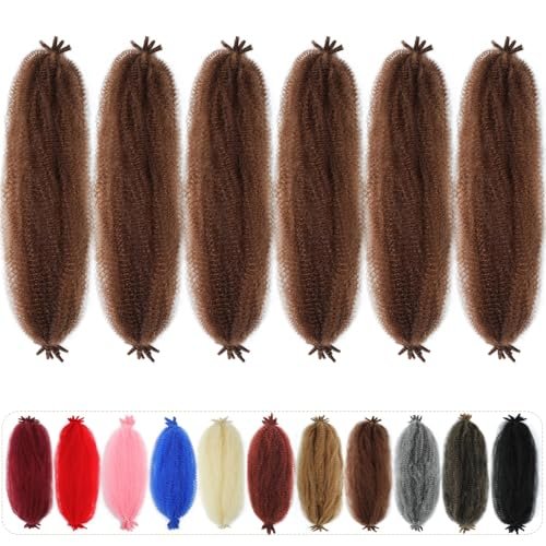 Springy Afro Twist Hair 24 inch 30# Marley by SIXERSI