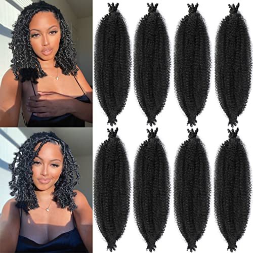 Marley Twist Braiding Hair 8 Packs 18 Inch Afro Twist