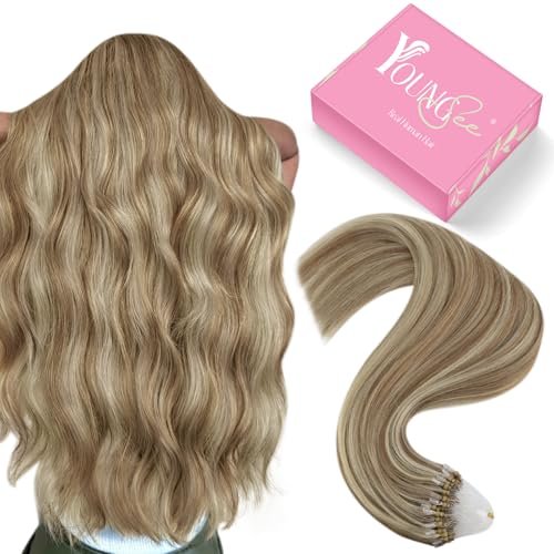 YoungSee Micro Bead Hair Extensions Highlight Microlink...