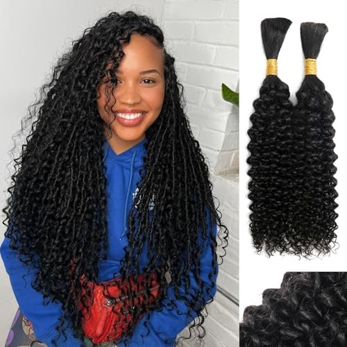 100 Percent Human Braiding Hair For Boho Braids by YNiSew
