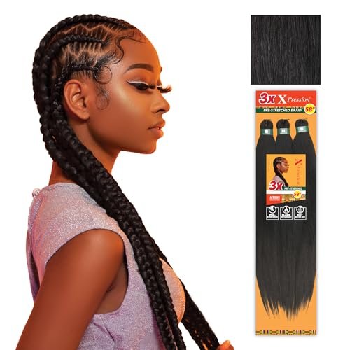 Sensationnel X-pression prestretched braiding hair - 3x...