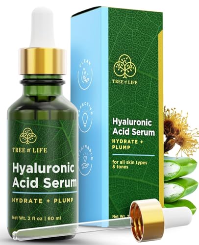 Tree of Life Hyaluronic Acid Serum for Face Hydration
