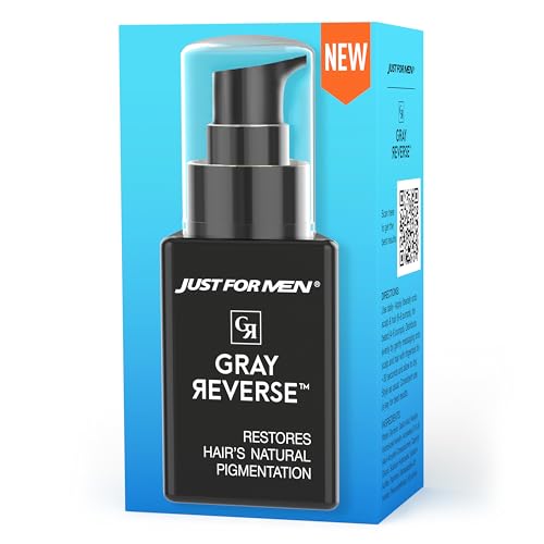 Just for Men Gray Reverse Daily Serum, Peptide Technology.