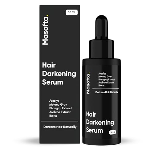 Masofta Anti Gray Hair Darkening Serum | Reverses Greying...