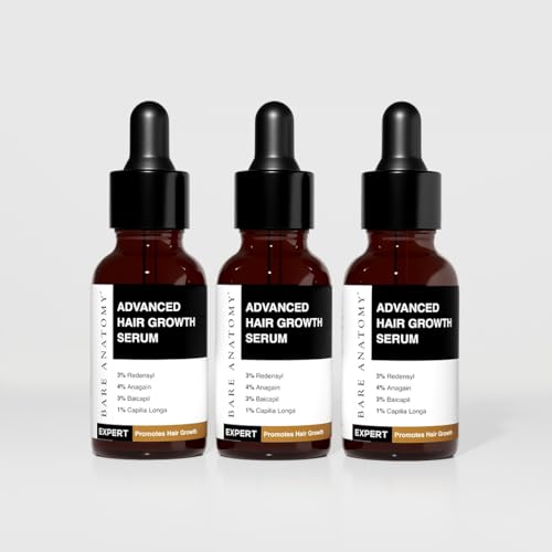 Bare Anatomy Advanced Hair Growth Serum| 3% Redensyl,...
