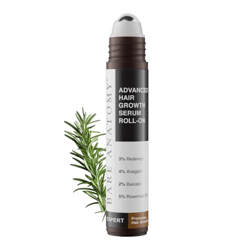 Bare Anatomy Advanced Hair Growth Serum Roll-On| For...