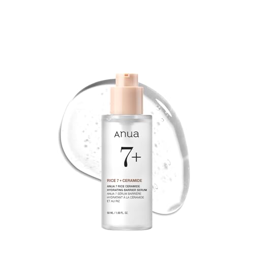 Anua Rice Ceramide 7 Hydrating Barrier Serum, 1.69 fl oz
