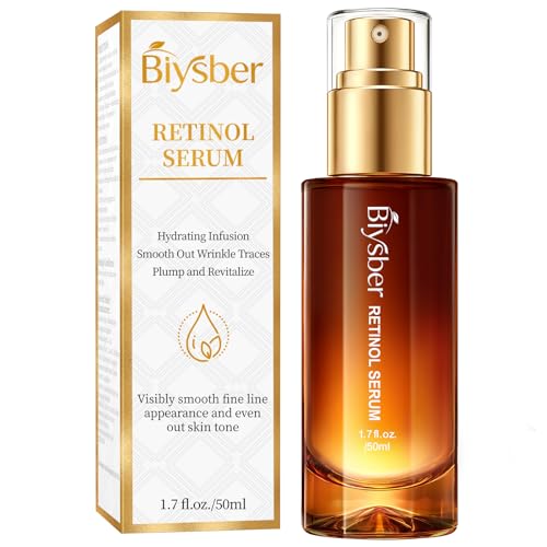 BIYSBER Retinol Collagen Serum for Face: Anti-aging wrinkle...