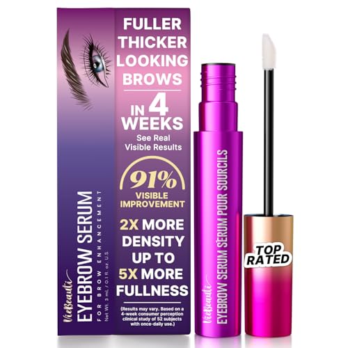 VieBeauti Eyebrow Growth Serum for Longer Fuller Thicker...