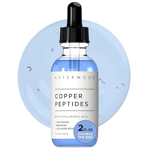 Asterwood Copper Peptides Serum for Face, GHK-Cu Peptide...