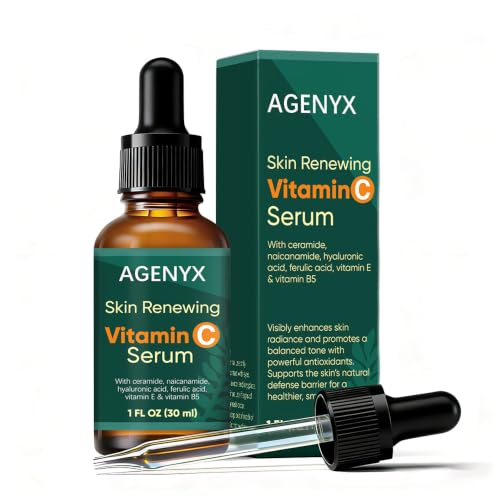AGENYX Vitamin C Serum for Face with Hyaluronic Acid.