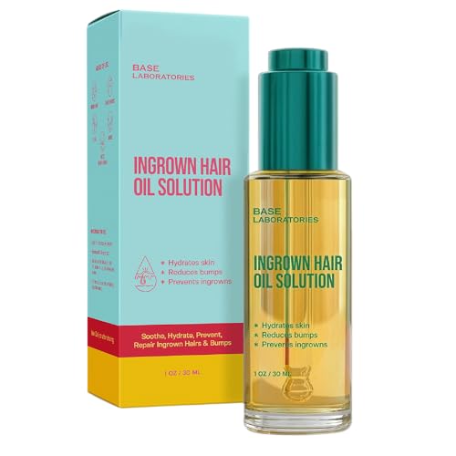 BASE LABORATORIES Ingrown Hair Treatment Oil, After Shave...