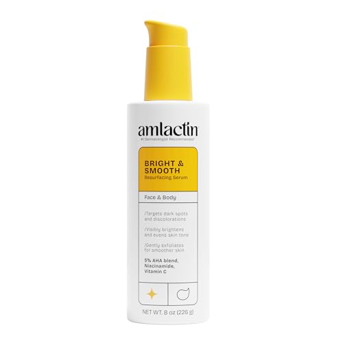 Amlactin Bright & Smooth Resurfacing Serum, Lactic Acid, 8...