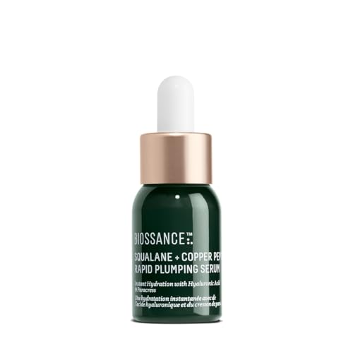 BIOSSANCE Squalane + Copper Peptide Rapid Plumping Face...