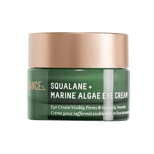 BIOSSANCE Squalane & Marine Algae Eye Cream for anti-aging.