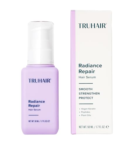 Truhair Radiance Repair Hair Serum – Keratin Peptide...