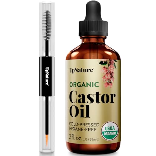 UpNature Castor Oil Eyelash & Eyebrow Growth Serum