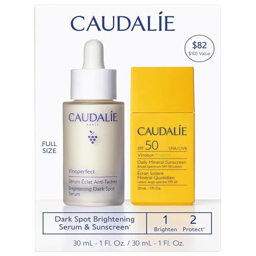 Caudalie Vinoperfect Dark Spot Brightening Serum and Free...