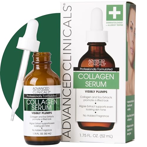 Advanced Clinicals Collagen Serum For Face | Anti Aging...