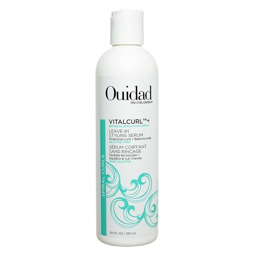 Ouidad VitalCurl + Leave In Styling Hair Serum.
