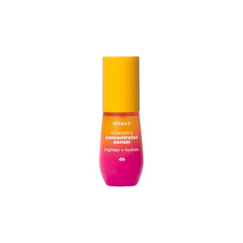 DERMA E Vitamin C Concentrated Serum with Hyaluronic Acid.
