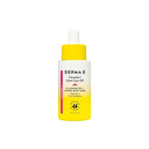 Derma E Vitamin C Glow Face Oil, Turmeric infused.