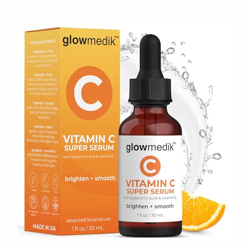 Glowmedik Brightening Vitamin C Serum for Face: Dark Spot...