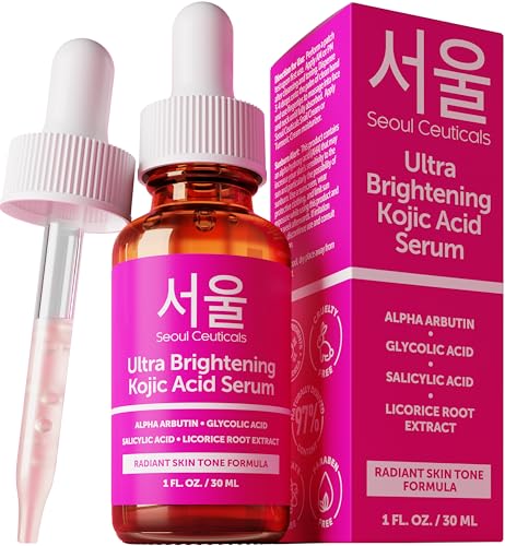 SeoulCeuticals Korean Skin Care Kojic Acid Serum dark spot...