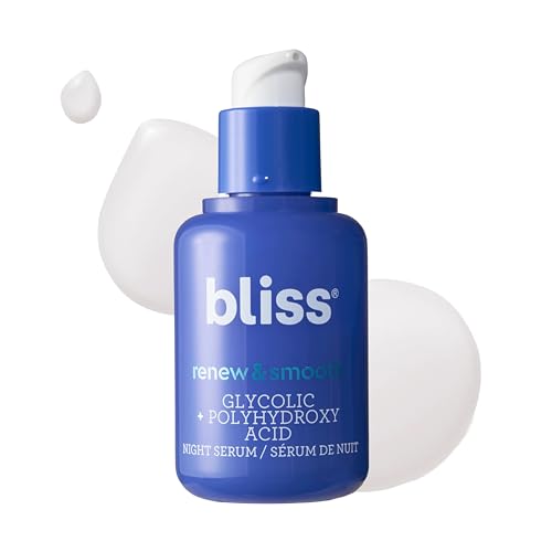 Bliss Renew & Smooth Glycolic Acid Night Serum Hydrating