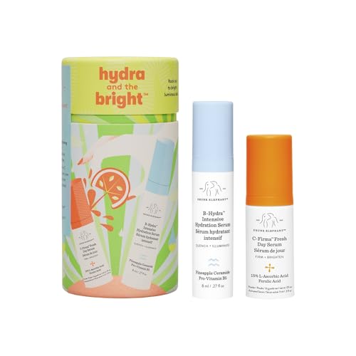 Drunk Elephant Hydra and the Bright - Dewy Skin Set