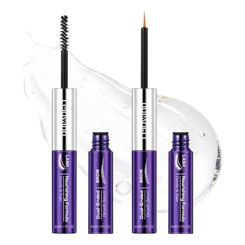 2-in-1 Lash & Brow Growth Serum, Dual-Ended Enhancer.