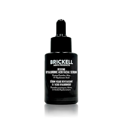 Brickell Men's Anti Aging Hyaluronic Acid Serum for Men