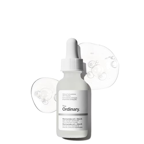 The Ordinary Niacinamide 10% + Zinc 1%, smoothing serum.