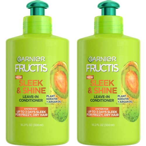Garnier Fructis Sleek & Shine Leave-In Conditioner...