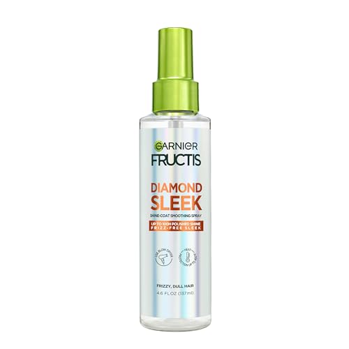 Garnier Fructis Diamond Sleek Hair Shine Spray, 100-Hour...