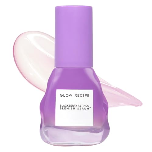 Glow Recipe Gentle Blackberry Retinol Serum, Korean night...