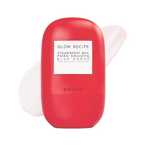 Glow Recipe Strawberry BHA Serum Primer, Silicone-Free...