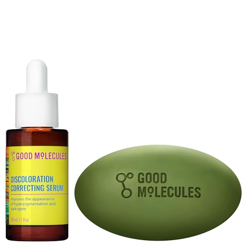 Good Molecules Brightening Skincare Set, Discoloration...