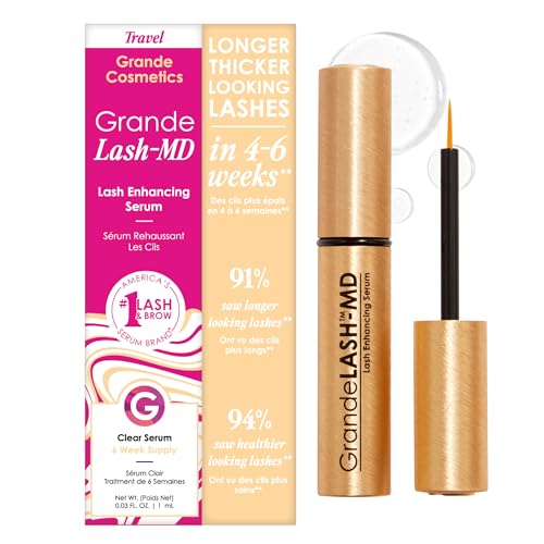 Grande Cosmetics GrandeLASH-MD Lash Enhancing Serum, 1mL,...