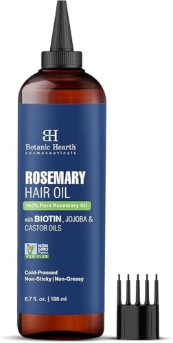 Botanic Hearth Rosemary Oil for Hair Growth, Natural Scalp.