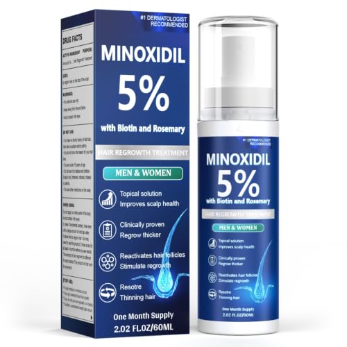 Minoxidil for Men and Women, Hair Growth Serum.