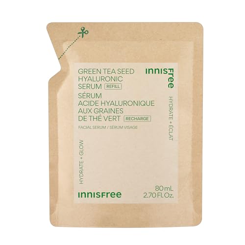 innisfree Green Tea Seed Hydrating Serum Refill for glowing...
