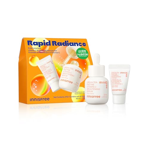 innisfree Vitamin C Rapid Radiance Set | Fade dark spots.